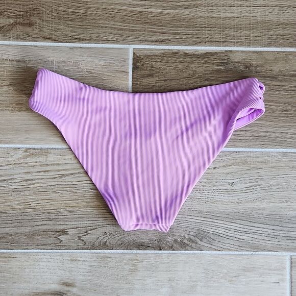 NWT Becca Cutout Ribbed Bikini Bottom - Picture 5 of 5